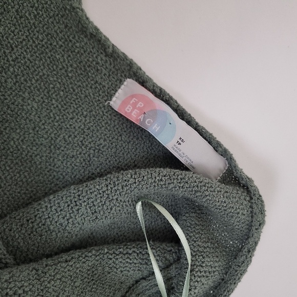 FP Beach Breaking Free Knit Jumpsuit Onepiece olive sage green - Picture 6 of 15